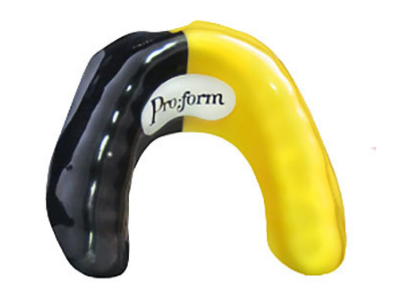 Black and Gold Proform Mouthguard Proform Mouth Guard