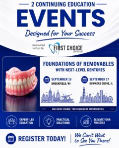 Upcoming CE Events Graphic Chicago and Wauwatosa